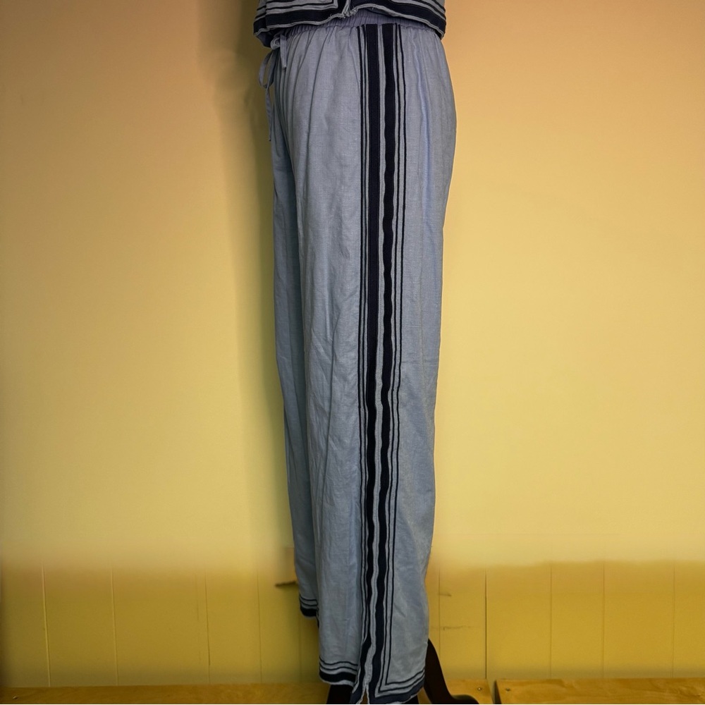Pant Store Blue Sleeveless shirt and pant set - Picture 11 of 11